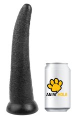 Černé dildo - Rhino (24 x 6 cm)