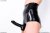 High latex panties with dildo