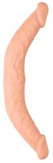 Double dildo Realrock 36 x 4,4 cm Flesh - gb39621