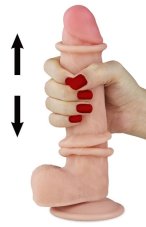 Realistic dildo SLIDING SKIN 16 x 4 cm - gb17954