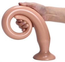 Dildo Tail Flex S 30 x 3,5 cm Flesh - gb31286