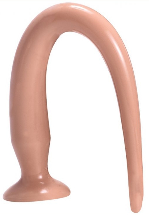 Dildo Tail Flex S 30 x 3,5 cm Flesh - gb31286