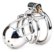 Kovový pás cudnosti Kidding Zone Bridge 5,2 x 3,5 cm - L (krúžok 5 cm)