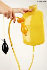 Latexový klystýrový vak