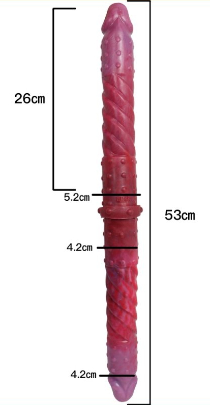 Double Dildo Duo Twist 53 x 4,2 cm - gb42403