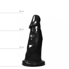 Černé dildo - Erwan (39 x 8,5 cm) - gb30018