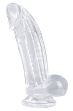 Transparent dildo Kolk M 14 x 4,5 cm - gb27810