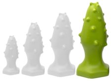 Silicone plug Monster Spike XL 16 x 6,5 cm Green - gb31134