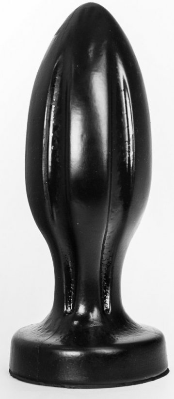 Černý anální kolík - Spear (20 x 8 cm)