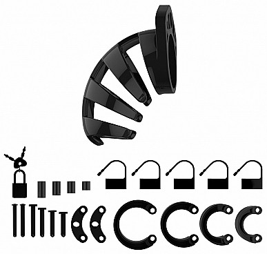 Pánsky pás cudnosti - ManCage 02 (9 x 4,2 cm)