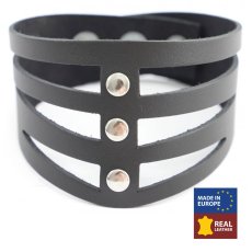 Elegantný kožený obojok - Xena