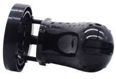 Pánský pás cudnosti - Perf Black (9,5 x 3,3 cm)