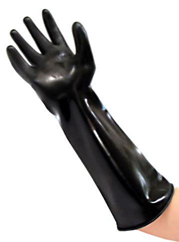 Extra silné latexové rukavice po lakeť