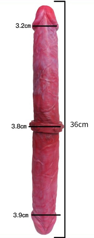 Double Duo Real dildo 36 x 4,3 cm - gb41958