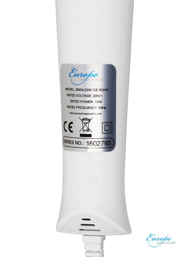 Magic Wand - výrobní štítek