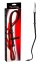 Leather braided whip