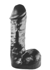 Černé dildo - AB65 (20 x 6 cm) - gb30172