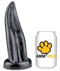 Black dildo - Tongue (19 x 5.8 cm)