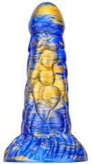 Dildo Cyrix 15,5 x 6 cm Blue-Gold - gb27758