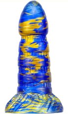 Dildo Torff 16 x 5,8 cm Blue-Gold - gb45094