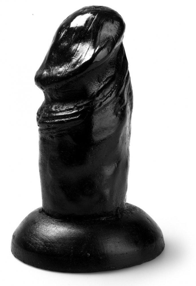 Černé dildo - OB05 (10 x 4,2 cm) - gb20017