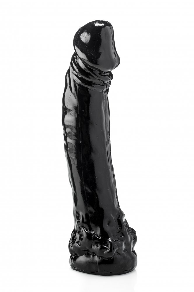Černé dildo - Super Stan (35 x 6,5 cm) - gb20459
