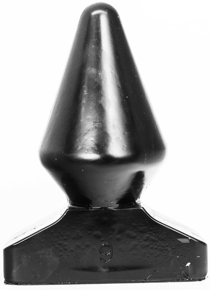 Anální kolík - All Black Plug XXL (14,5 x 9 cm) - gb17657
