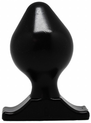 Anální kolík - All Black Plug XL (14 x 9 cm) - gb15314
