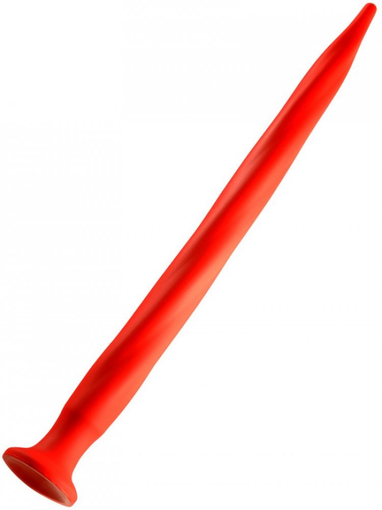 Long Stretch Worm Dildo N°5 (64 x 5,2 cm) Red - gb36529