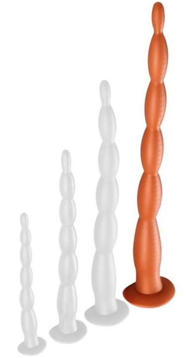 Long Dildo Scale Beads XL 60 x 6 cm - gb30028