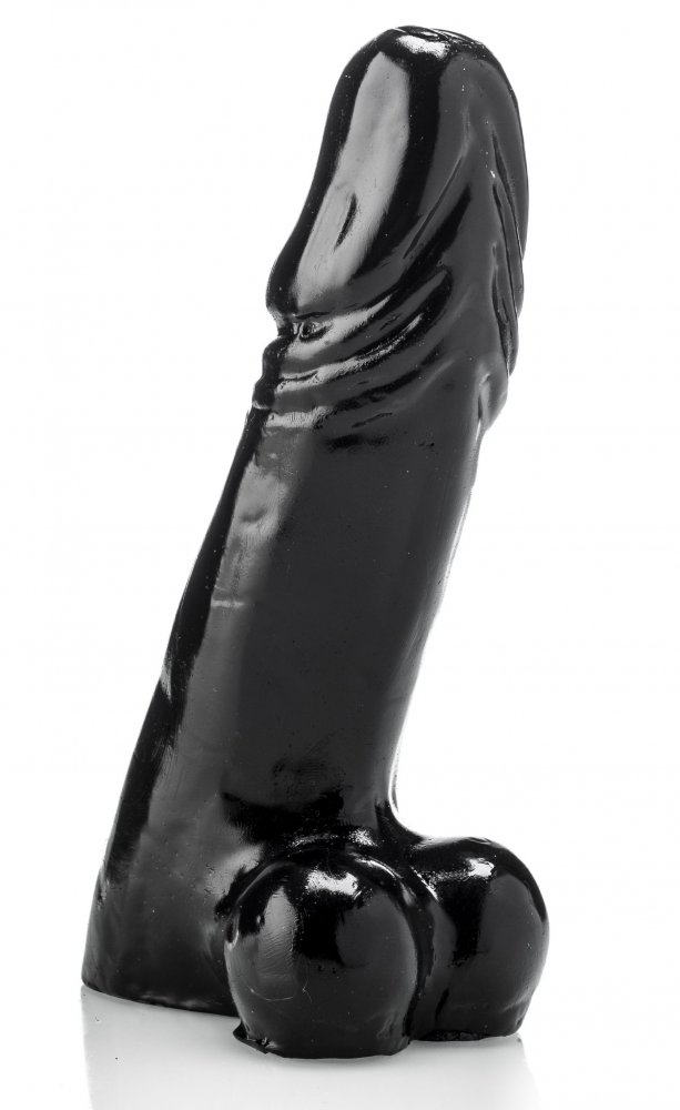 Černé dildo - Davy (15 x 4,5 cm) - gb10167